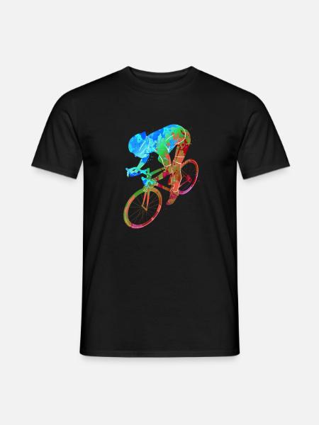 Rower rowerowy Rower górski Rower rowerowy Prezent rowerowy - T-shirt męski - czarny