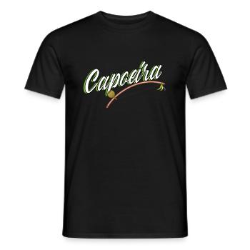 Danse Combat Capoeira Danseurs Combattants Brésilien - T-shirt homme - noir - Devant - AI Model Male 178 light (178cm)