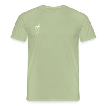 Thermalling Glider Bright - Men's T-Shirt - sage - Front - AI Model Male 178 light (178cm)