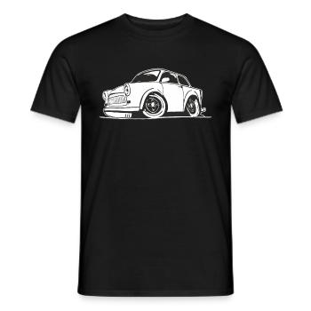  601 Low DDR - Men's T-Shirt - black - Front - AI Model Male 178 light (178cm)