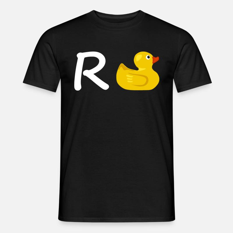 Rente Ente Ruhestand Mitarbeiter Geschenk Abschied - Männer T-Shirt - Schwarz