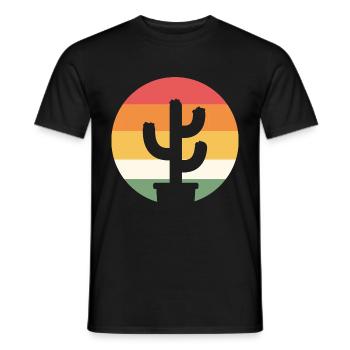 Sukkulente Pflanzen Gartenbau Gift - Männer T-Shirt - Schwarz - Vorne - AI Model Male 178 light (178cm)