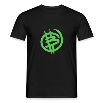 Bitcoin Cash - Männer T-Shirt - Schwarz - Vorne - AI Model Male 178 light (178cm)