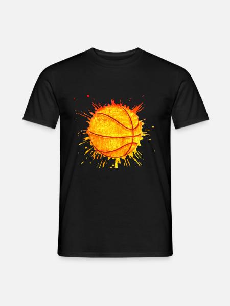 Basketball Sport Rebound Geschenke Basket - Männer T-Shirt - Schwarz
