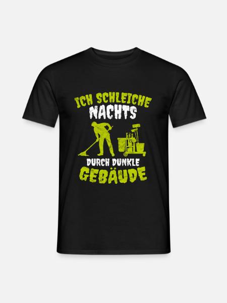 Gebäudereiniger Hausmeister lustiger Spruch Fun - Männer T-Shirt - Schwarz