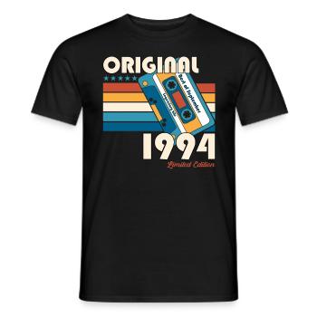 30. Geburtstag Legende September 1994 Jahrgang 94 - Männer T-Shirt - Schwarz - Vorne - AI Model Male 178 light (178cm)