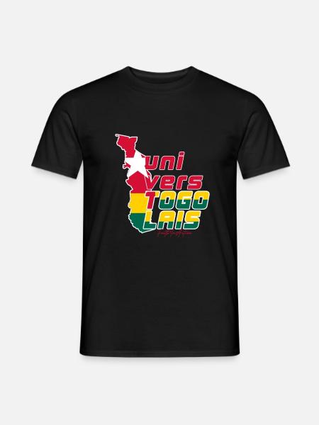 Univers Togolais - T-shirt homme - noir