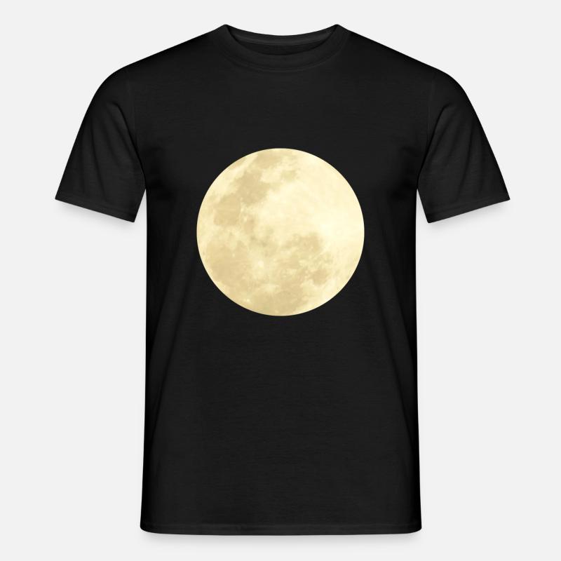 moon - Men's T-shirt - black