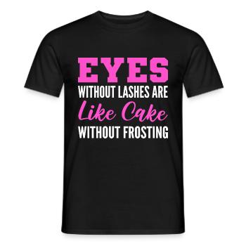 Kein Zuckerguss Maskenbildner Geschenk - Männer T-Shirt - Schwarz - Vorne - AI Model Male 178 light (178cm)