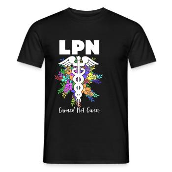 Nurse Nurse Nurse - Men's T-Shirt - black - Front - AI Model Male 178 light (178cm)