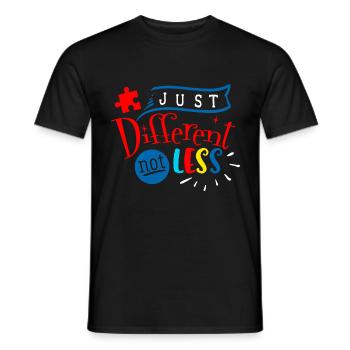 Autisme Autiste ADHD Autisme Asperger Cadeau - T-shirt homme - noir - Devant - AI Model Male 178 light (178cm)