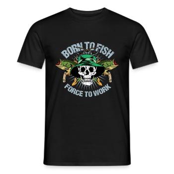 Contrainte de travailler Custom Inspector Gi - T-shirt homme - noir - Devant - AI Model Male 178 light (178cm)