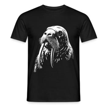 Morse - T-shirt homme - noir - Devant - AI Model Male 178 light (178cm)
