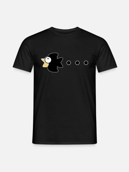 crow - Men's T-Shirt - black