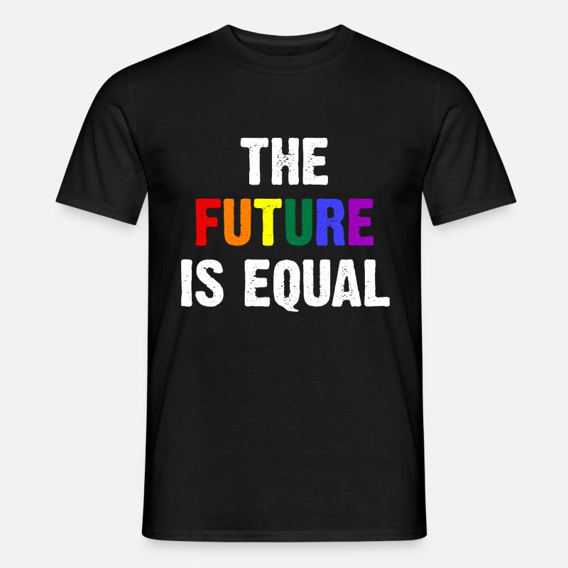 The Future Is Equal - Men’s T-shirt - black