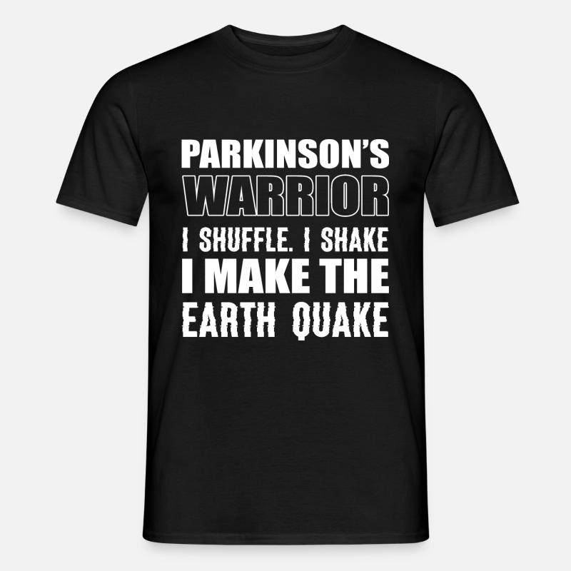 Parkinsons Krieger. Krieger Gift - Männer T-Shirt - Schwarz