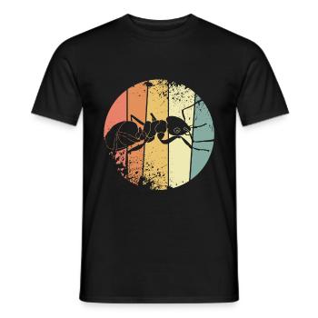 Ants Workers - Men's T-Shirt - black - Front - AI Model Male 178 light (178cm)