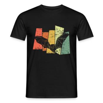 Chauve-souris - T-shirt homme - noir - Devant - AI Model Male 178 light (178cm)