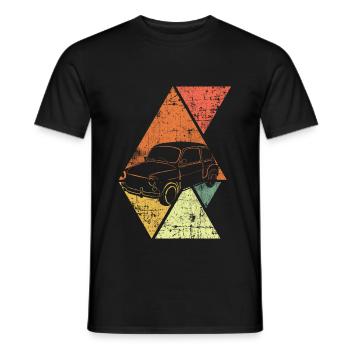 Oldtimer - Männer T-Shirt - Schwarz - Vorne - AI Model Male 178 light (178cm)