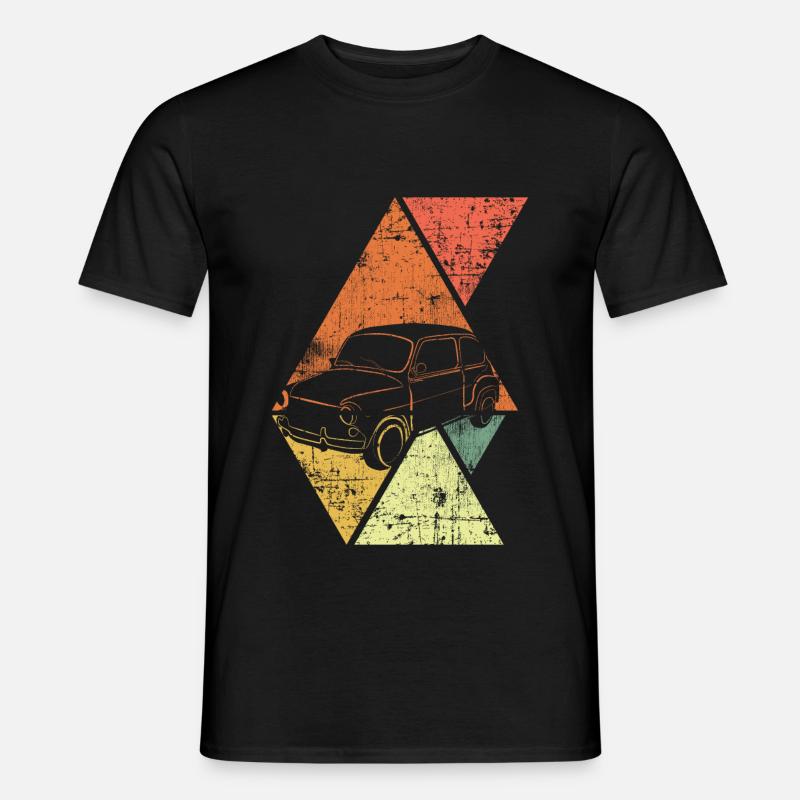 Oldtimer - Männer T-Shirt - Schwarz