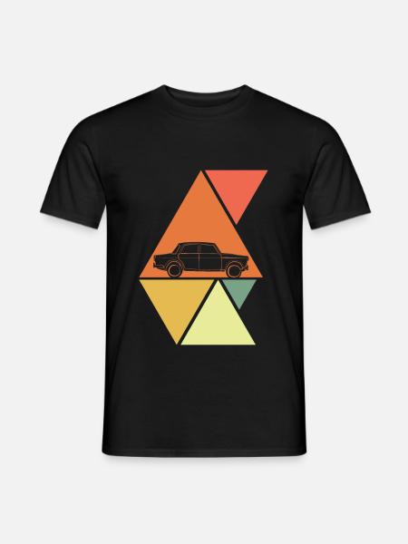 Auto - Männer T-Shirt - Schwarz