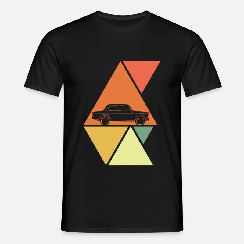 Auto - Männer T-Shirt - Schwarz