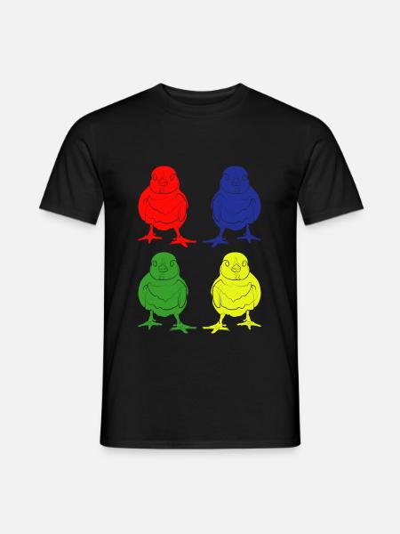 Chick - Men's T-Shirt - black