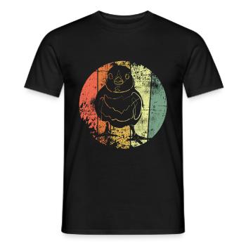 Chick - Men's T-Shirt - black - Front - AI Model Male 178 light (178cm)