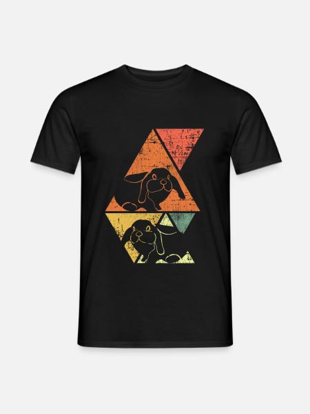 Rabbit Rabbit - Men's T-Shirt - black