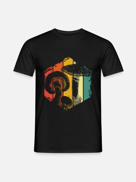 Mushroom Magic Mushrooms - Men's T-Shirt - black