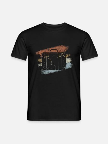 Travel Suitcases Holidaymakers - Men's T-Shirt - black