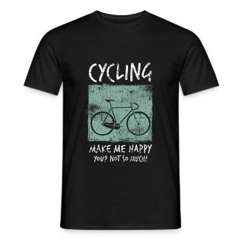 Racer - Men's T-Shirt - black - Front - AI Model Male 178 light (178cm)