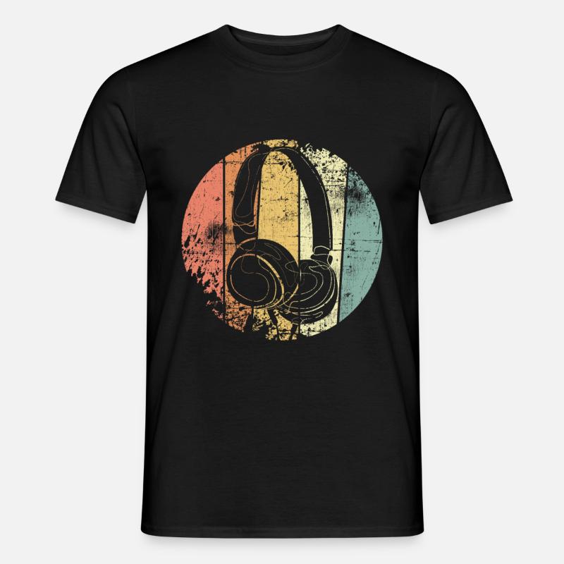 Musik - Männer T-Shirt - Schwarz