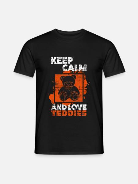 Teddy Teddy Bear - Men's T-Shirt - black