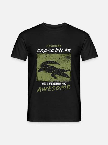 Alligator - Men's T-Shirt - black