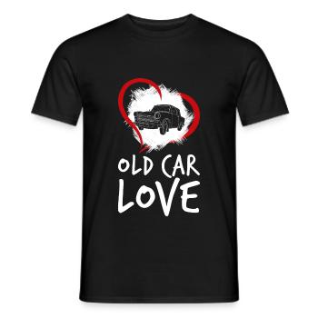 Altes Auto - Männer T-Shirt - Schwarz - Vorne - AI Model Male 178 light (178cm)