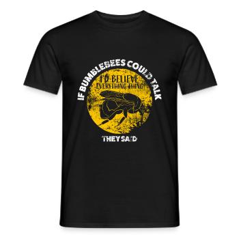 Hummel - Männer T-Shirt - Schwarz - Vorne - AI Model Male 178 light (178cm)