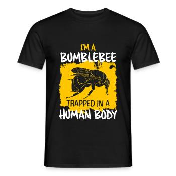Hummel - T-shirt homme - noir - Devant - AI Model Male 178 light (178cm)