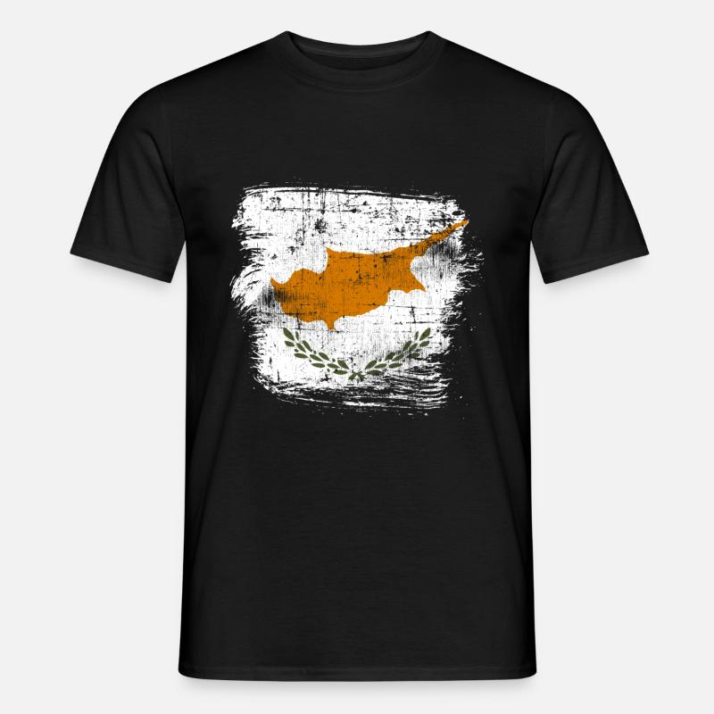 Zypern - Männer T-Shirt - Schwarz