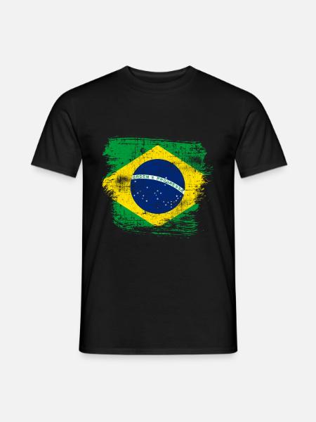Brésil - T-shirt homme - noir