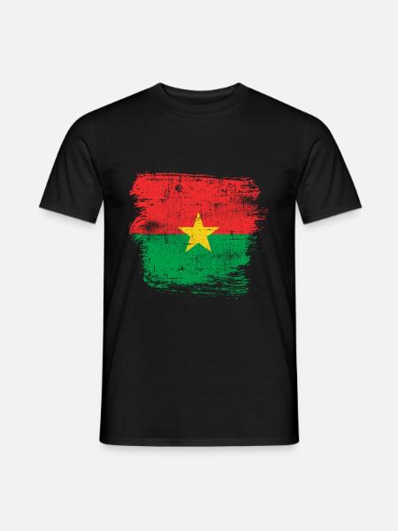 Burkina Faso - Men's T-Shirt - black
