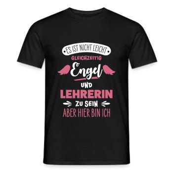 Lehrerin - Männer T-Shirt - Schwarz - Vorne - AI Model Male 178 light (178cm)