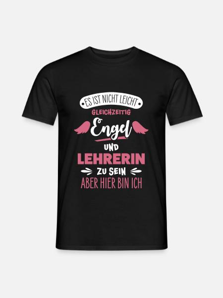 Lehrerin - Männer T-Shirt - Schwarz