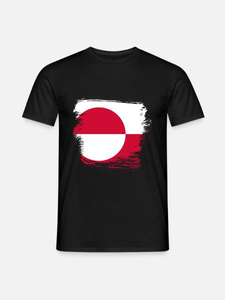 Grönland - Mænd T-shirt - sort