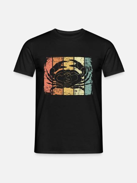Krebs - Männer T-Shirt - Schwarz