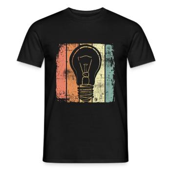 Geek - T-shirt homme - noir - Devant - AI Model Male 178 light (178cm)