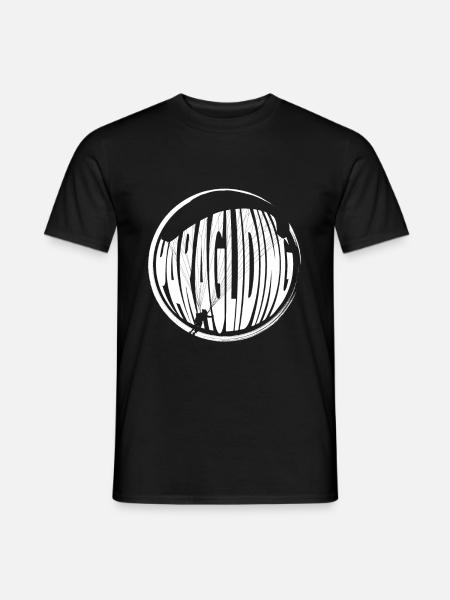 Paragliding - Männer T-Shirt - Schwarz