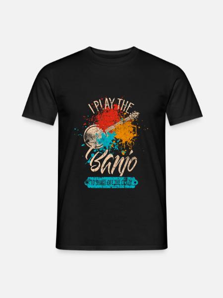 Banjo - Men's T-Shirt - black