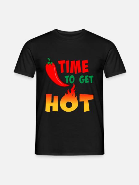 Chili Hot - Men's T-Shirt - black