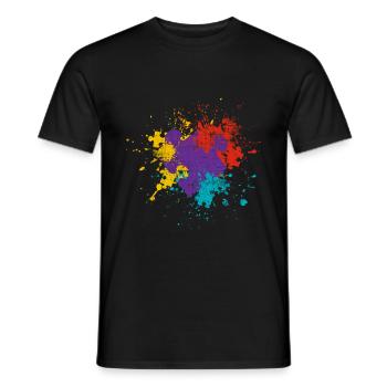Puzzle - Men's T-Shirt - black - Front - AI Model Male 178 light (178cm)